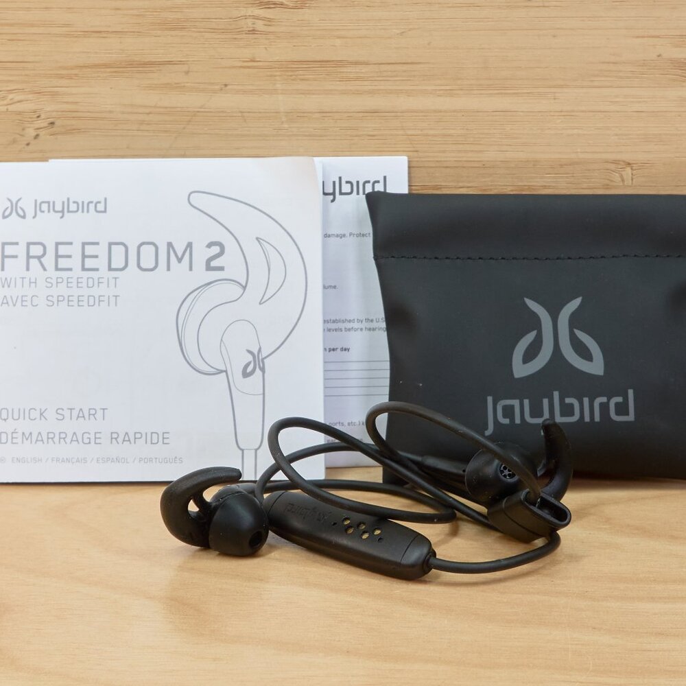 Jaybird Freedom 2 In‑Ear Bluetooth Sports Headphones – Tested & Working